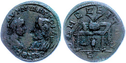 Moesien, Odessos, Æ-Pentassarion (12,00g), 238-244, Gordianus III. Av: Die Büsten Des Kaisers Und Des Sarapis Einander G - Provincia