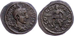 Thrakien, Deultum, Æ (7,29g), Gordianus III., 238-244. Av: Büste Nach Rechts, Darum Umschrift. Rev: Stehende Diana Mit P - Röm. Provinz