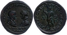 Moesien, Tomis, Æ (10,33g), 241-244, Gordianus III. Mit Tranquillina. Av: Beider Büsten Einander Gegenüber, Darum Umschr - Province