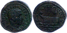 Thrakien, Deultum, Æ-As (7,62g), 244-249, Philippus I. Arabs. Av: Büste Nach Rechts, Darum Umschrift. Rev: Prora Nach Li - Röm. Provinz