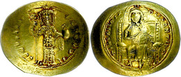 Constantinus X., Ducas, 1059-1067, Histamenon (4,35g), Konstantinopel. Av: Thronender Christus Von Vorn, Darum Umschrift - Byzantine