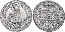Taler, O.J. (1564-1595), Ferdinand II., Hall, Ss-vz  Ss-vz - Autriche
