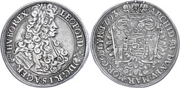 1/2 Taler, 1703, Leopold I., Kremnitz, Ss.  Ss - Autriche