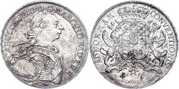 Taler, 1766, Karl Friedrich, Dav. 1934, Justiert, Ss-vz.  Ss-vz - Sonstige & Ohne Zuordnung