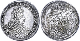 Taler, 1694, Maximilian II. Emanuel, Dav. 6099, Ss-vz.  Ss-vz - Andere & Zonder Classificatie