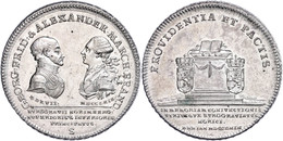 Taler, 1769, Christian Friedrich Karl Alexander, Auf Die Vereinigung Mit Bayreuth, Dav. 1999, Feine Kratzer, Vz.  Vz - Sonstige & Ohne Zuordnung