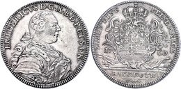 Taler, 1760, Friedrich, Dav. 2037, Avers Etwas Berieben, Ss-vz.  Ss-vz - Sonstige & Ohne Zuordnung