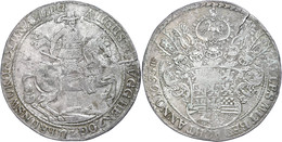 Löser Zu 2 Talern (56,67g), 1655, August Der Jüngere, Welter 772, Dav. 70a, Hsp., Schrötlingsriss. S-ss.  S-ss - Altri & Non Classificati