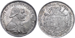 1/2 Taler, 1796, Joseph Von Stubenberg, Avers Min Berieben, Vz-st.  Vz-st - Other & Unclassified