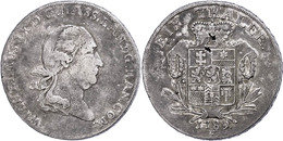 1/2 Taler, 1789, Wilhelm IX., Dav. 2307, Schrötlingsfehler, S-ss.  S-ss - Other & Unclassified