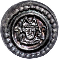 Brakteat (0,42g), 1209-1233, Konrad II. Von Tegernfeld, Brustbild Des Bischofs Mit Nach Außen Gerichteten Krummstäben Vo - Altri & Non Classificati