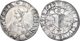 Taler, 1639, Dav. 5583, Kl. Kr. Und Schrötlingsfehler, Ss.  Ss - Andere & Zonder Classificatie