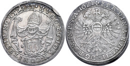 Taler, 1621, Hugo Und Johann, Mit Titel Ferdinand II., Dav. 7077, Ss.  Ss - Other & Unclassified
