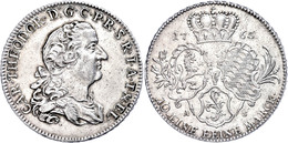 Pfalz-Sulzbach, Taler, 1769, Karl Theodor, Dav. 2541, Ss+. - Sonstige & Ohne Zuordnung