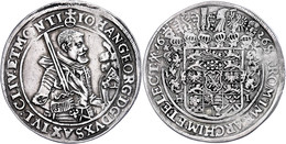 Taler, 1626, Johann Georg, Schnee 845, Dav. 7601, Hsp., Ss.  Ss - Sonstige & Ohne Zuordnung