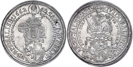 Taler, 1662, Guidobald Graf Von Thun Und Hohenstein, Zöttl 1800, Dav. 3508, Kl. Kr., Vz.  Vz - Andere & Zonder Classificatie