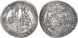 1/2 Taler, 1699, Johann Ernst Graf Von Thun Und Hohenstein, Zöttl 2186, Vz.  Vz - Other & Unclassified