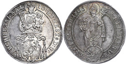 1/4 Taler, 1706, Johann Ernst Graf Von Thun Und Hohenstein, Zöttl 2204, Schöne Patina, St.  St - Other & Unclassified