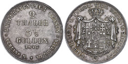 Doppeltaler, 1843, Wilhelm II., AKS 43, J. 33, Kl. Rf., Ss.  Ss - Autres & Non Classés