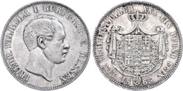 Taler, 1865, Friedrich Wilhelm I., AKS 62, J. 48, Kl. Rf, Ss-vz.  Ss-vz - Altri & Non Classificati