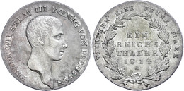 Taler, 1814, A, Friedrich Wilhelm III., AKS 11, J. 33, Ss-vz.  Ss-vz - Altri & Non Classificati