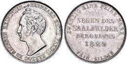 Gulden, 1829, Bernhard Erich Freund, AKS 185, J. 419, Kl. Rf., Feine Kratzer, Ss.  Ss - Andere & Zonder Classificatie