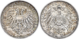 2 Mark, 1901, Ss-vz., Katalog: J. 80 Ss-vz - Altri & Non Classificati