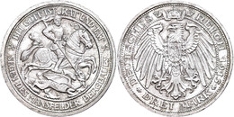 3 Mark, 1915, Mansfeld, Kl. Rf., F. St., Katalog: J. 115 - Sonstige & Ohne Zuordnung