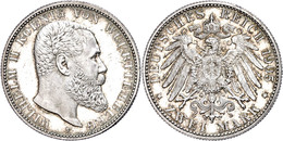 2 Mark, 1905, Wilhelm II., Vz Aus PP., Katalog: J. 174 VzausPP - Andere & Zonder Classificatie