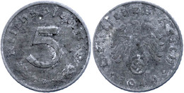 5 Reichspfennig, 1944, G, Ss., Katalog: J. 370 Ss - Autres & Non Classés