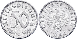 50 Reichspfennig, 1944, G, Ss., Katalog: J. 372 Ss - Other & Unclassified