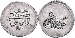 10 Para (Abbasi), AH 1115, Ahmed III., Tabriz, Ss-vz.  Ss-vz - Orientales