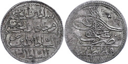 10 Para, AH 1168, Osman III., Konstantinopel, KM 258, Ss. Selten!  Ss - Orientales
