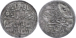 10 Para, AH 1168, Osman III., Konstantinopel, KM 258, Ss. Selten!  Ss - Orientalische Münzen