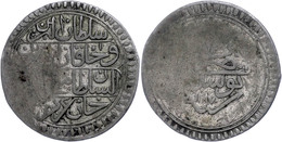 8 Kharub, AH 1187, Mustafa III., Tunis, KM 59 (Tunesien), Prägeschwäche, Ss.  Ss - Orientalische Münzen