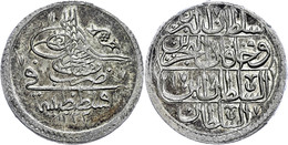 Kurush, AH 1222/1, Mustafa IV., Konstantinopel, Pere 733, Sultan 2666, KM 539, Vz. Sehr Selten! Los 1595 Der 210. Auktio - Orientalische Münzen