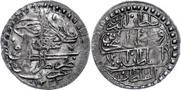 20 Para, AH 1223/13, Mahmud II., Tripolis, KM 149 (Lybien), Stempelfehler, Ss-vz. Los 466 Der 14. Auktion Stephen Album  - Orientalische Münzen