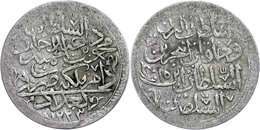 30 Para, 1223/15, Mahmud II., Bagdad, KM 57 (Irak), Prägeschwäche Am Rand, Ss. Mit Unterlegzettel Der Firma Baldwins & S - Orientalische Münzen