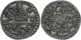 40 Para, AH 1223/13, Mahmud II., Tripolis, KM 186.1 (Lybien), Vz-st. Sehr Selten! Erworben Bei Baldwins & Sons, London.  - Orientalische Münzen