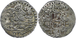 40 Para, AH 1223/14, Mahmud II., Tripolis, KM 1186.1 (Lybien), Justiert, Ss.  Ss - Orientalische Münzen