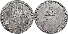 Riyal, AH 1228, Mahmud II., Tunis, KM 82 (Tunesien), Vz. Los 303 Der 333. Auktion "The Rauf Al Mannai Collection", Spink - Orientalische Münzen