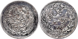 Riyal, AH 1272, Abdülmecid, Tunis, Ss-vz.  Ss-vz - Orientalische Münzen