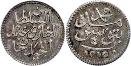 4 Kharub, AH 1275, Abdülmecid, Tunis, KM 134 (Tunesien), Ss-vz. Los 1632 Der 113. Auktion Jean Elsen & Ses Fils S.a., Br - Orientalische Münzen