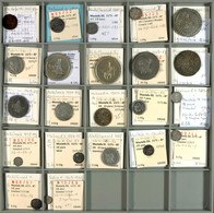 MUSTAFA III., Lot Von 22 Münzen. Dabei U.a. 1 Kurush AH 1171/6 Konstantinopel, 1 Kurush AH 1171/4 Konstantinopel, 1 Yirm - Orientalische Münzen
