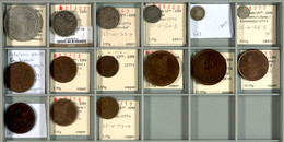 ABDÜLAZIZ, Lot Von 15 Münzen. Dabei U.a. 20 Kurush AH 1277/15 Konstantinopel Sowie Ein 40 Para Stück Mit Griechischem Ge - Orientalische Münzen