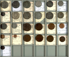 ABDÜLAZIZ, Sammlung Von 25 Münzen Der Münzstätte Tunis. Dabei U.a. 1 Riyal AH 1289 Sowie 4 Riyal AH 1290, 1292 Und 1293. - Orientalische Münzen