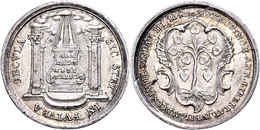 Lindau, Stadt, Silbermedaille (Dm. Ca. 27mm, Ca. 5,95g), 1748, Auf Die 100-Jahrfeier Des Westfälischen Friedens. Av: Sta - Altri & Non Classificati