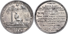 Nürnberg, Silbermedaille (Dm. Ca. 49,10mm, Ca. 32,85g), 1756, Von P.P. Werner, Auf Den 80. Geburtstag Von Benjamin Maki. - Altri & Non Classificati