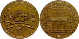 Bayern, Bronzemedaille (Dm. 50,5 Mm, 41 G), 1914, Unsigniert (von Reden), Auf Die Einnahme Der Festung Lille Durch Deuts - Sonstige & Ohne Zuordnung