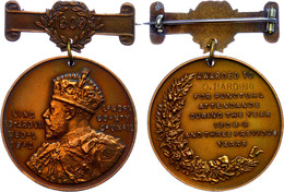 Großbritannien, Edward VII., Verdienstmedaille In Bronze (Dm. 39,2 Mm, 27,82 G), 1909, Unsigniert, Verdienstmedaille Für - Sonstige & Ohne Zuordnung